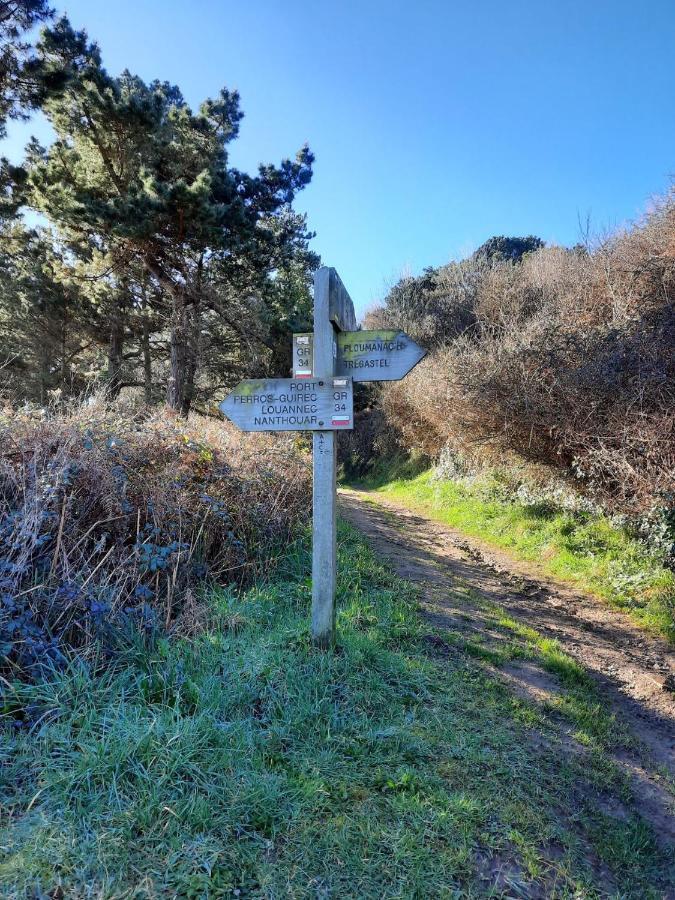 Appartement Plage De Trestraou 45M2 Perros-Guirec Buitenkant foto