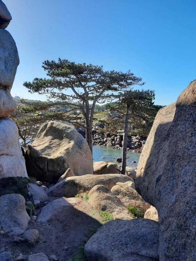 Appartement Plage De Trestraou 45M2 Perros-Guirec Buitenkant foto